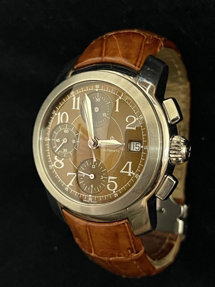 ボーム&メルシエ ケープランド 限定モデル BAUME&MERCIER ボームアンドメルシ 久保田利伸 モデル 限定モデル 革バンド 腕時計 稼働品拍卖