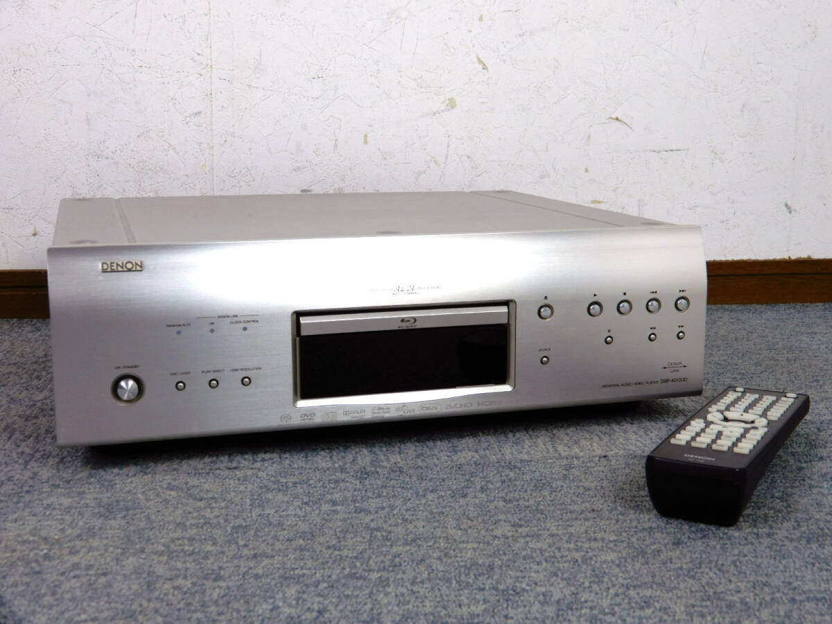 DENON ◆ デノン ユニバーサルプレーヤー DBP-4010UD CD/SACD/BD/DVDプレーヤー ◆ リモコン付き 状態良好 動作確認済み拍卖