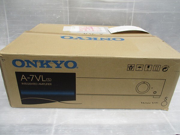 H4 ONKYO オンキョー A-7VL インテグーテッドアンプ 未使用品 音響機器 現状品 川口拍卖