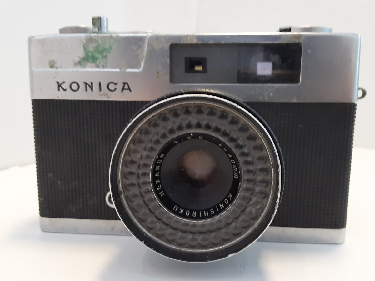 ★ コニカ KONICA EE-MATIC フィルム カメラ HEXANON40mm/F2.8 動作未確認【中古】{dgs5073}拍卖