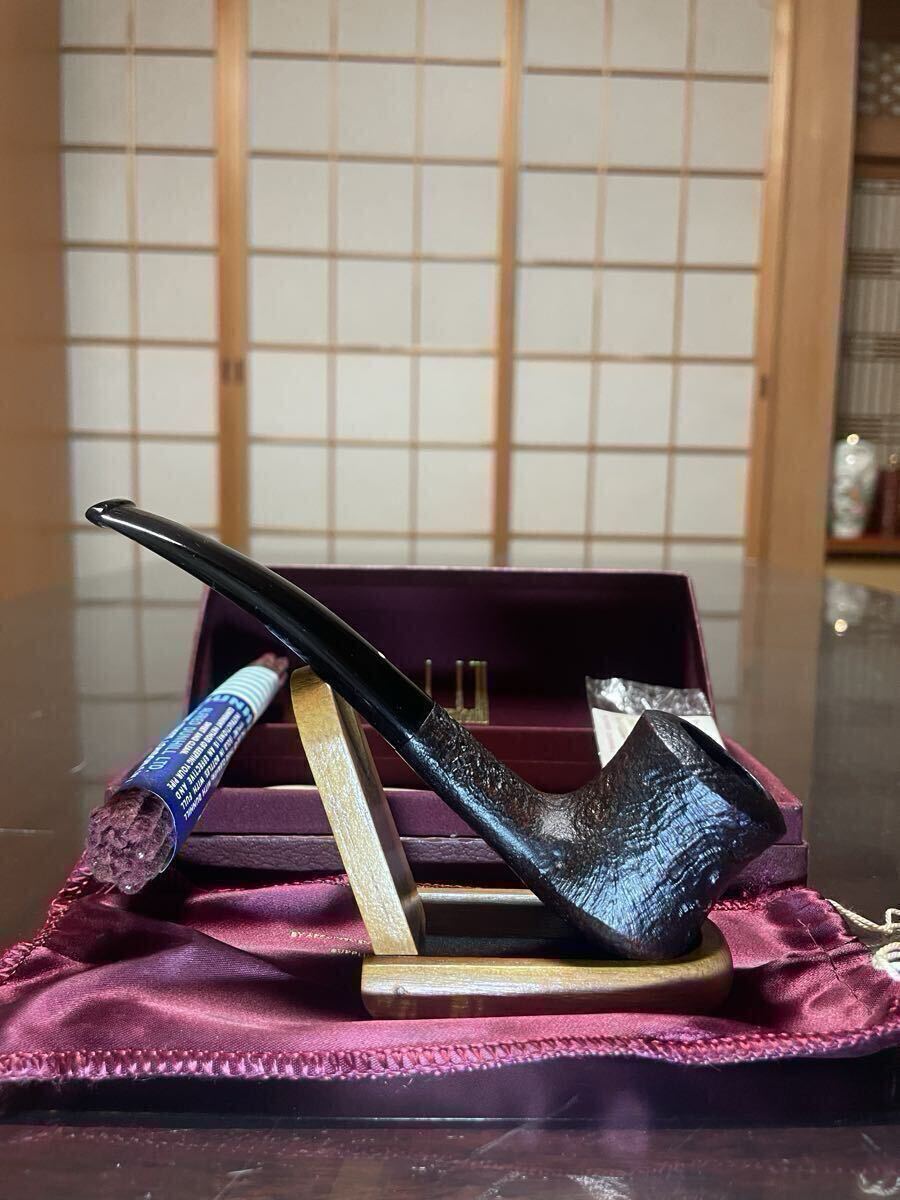 【売り切り】Dunhill Shell 1975年製 970 4S ダンヒル シェルブライヤー 純正箱 保証書 付属品フルセット 喫煙具 パイプ 喫煙パイプ 拍卖