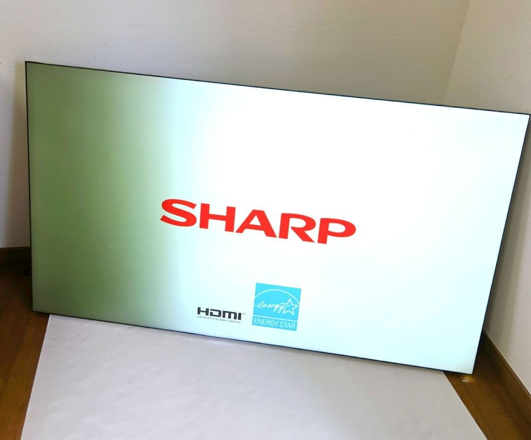 90万円 業務用 フルHD ディスプレイ SHARP PN-V551 55型 ③ インフォメーションディスプレイ モニター 拍卖
