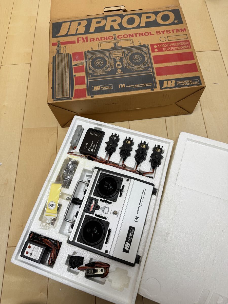 ラジコン プロポ 当時物 JR Propo レトロ ヘリコプター用 未使用の様に見えます拍卖