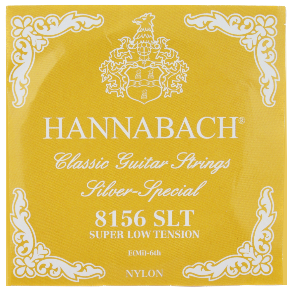 ハナバッハ クラシックギター弦 バラ弦 6弦 1本 HANNABACH E8156 SLT-Yellow E/6 黄色 イエロー ギター弦 クラギ弦拍卖