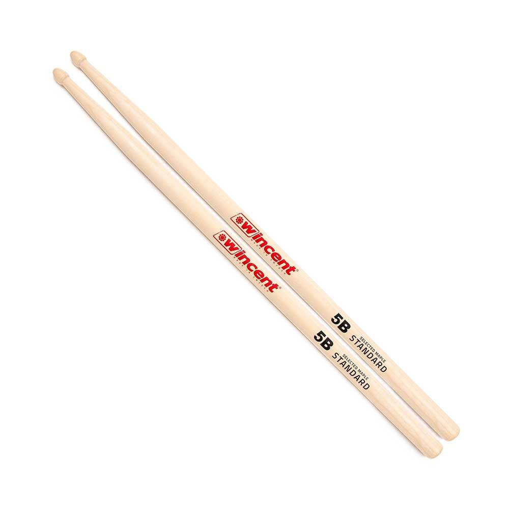 【1ペア】 Wincent ウィンセント W-5BM ドラムスティック メイプル拍卖