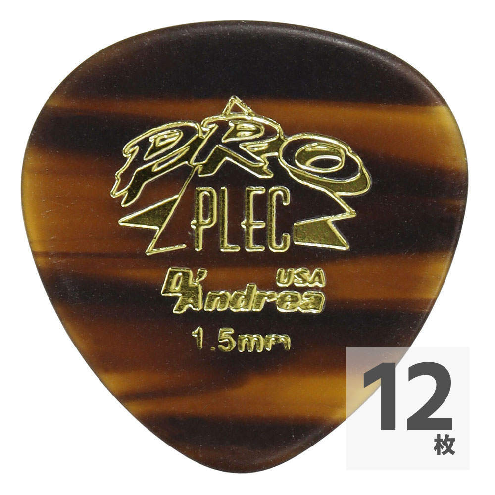 D'Andrea Pro Plec PRO-385 ギターピック 12枚入り拍卖