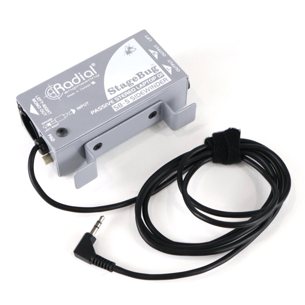 中古 ダイレクトボックス RADIAL StageBug SB-5 Sidewinder パソコン/タブレット用DIボックス拍卖