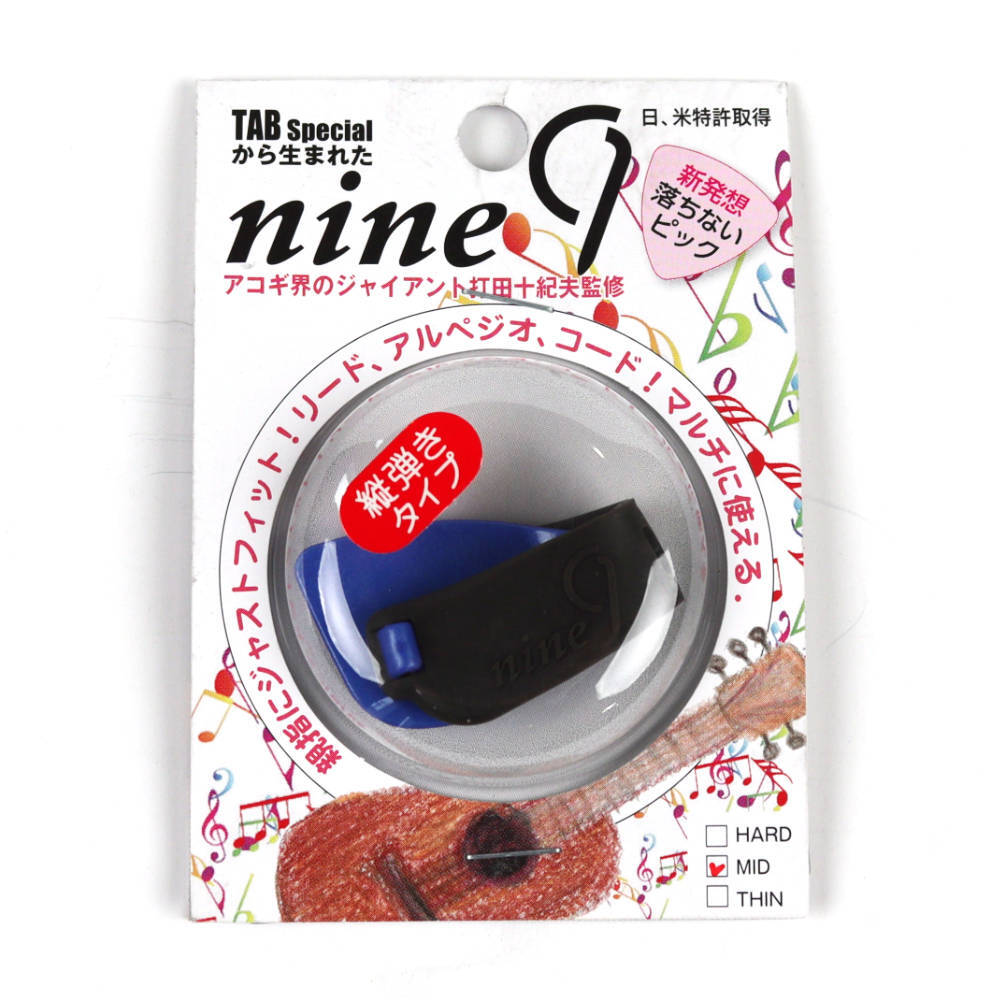 TAB nine9 TA133-MBLXGY MEDIUM メタリックブルーxグレー サムピック フィンガーピック拍卖