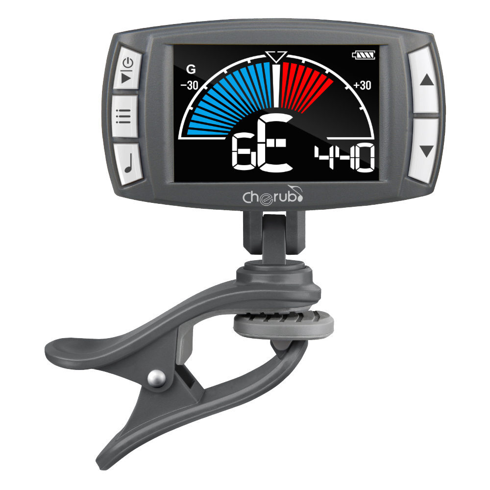 Cherub チェラブ WMT-560 3in1 Metro-tuner クリップタイプ 充電式 3-in-1 メトロチューナー拍卖