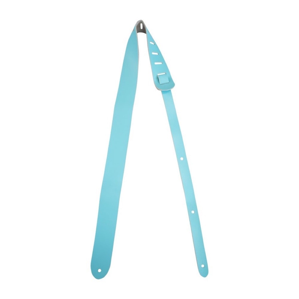KIWAYA STP-BL パステルカラー ブルー 本革ウクレレストラップ キワヤ 皮製 本皮 革製拍卖