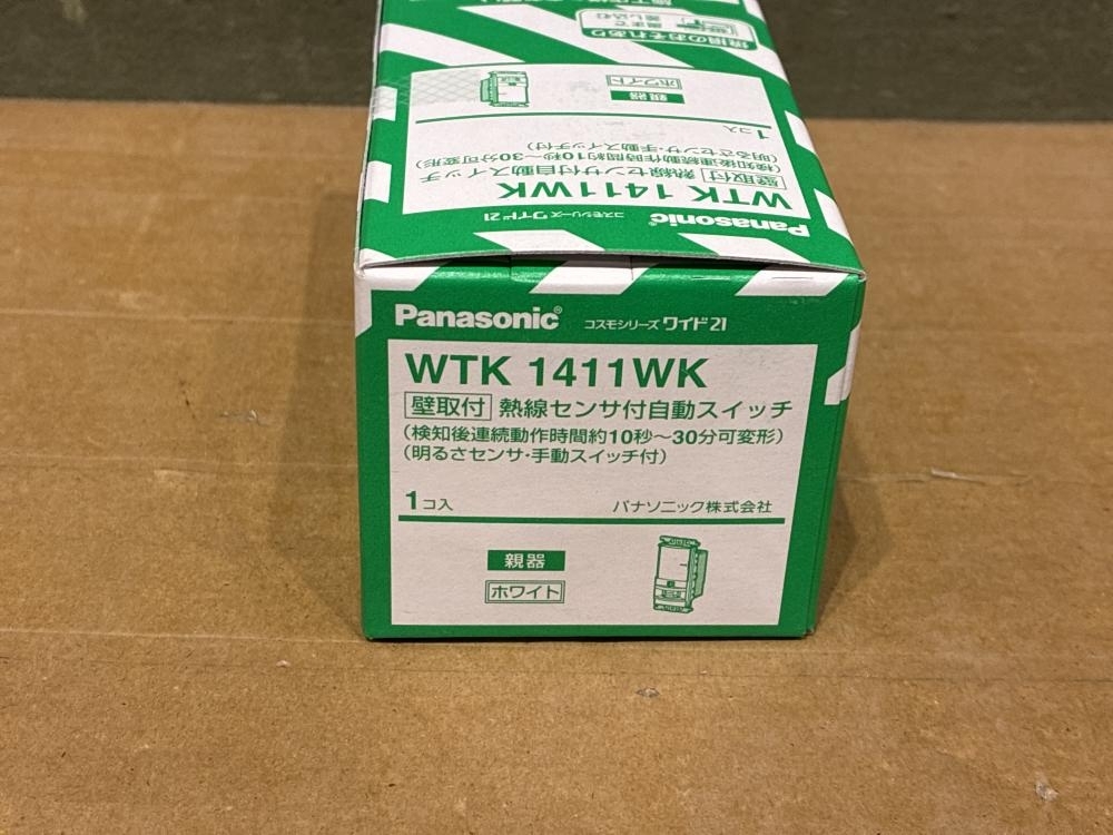021■未開封品■パナソニック Panasonic 熱線センサ付自動スイッチ WTK1411WK拍卖
