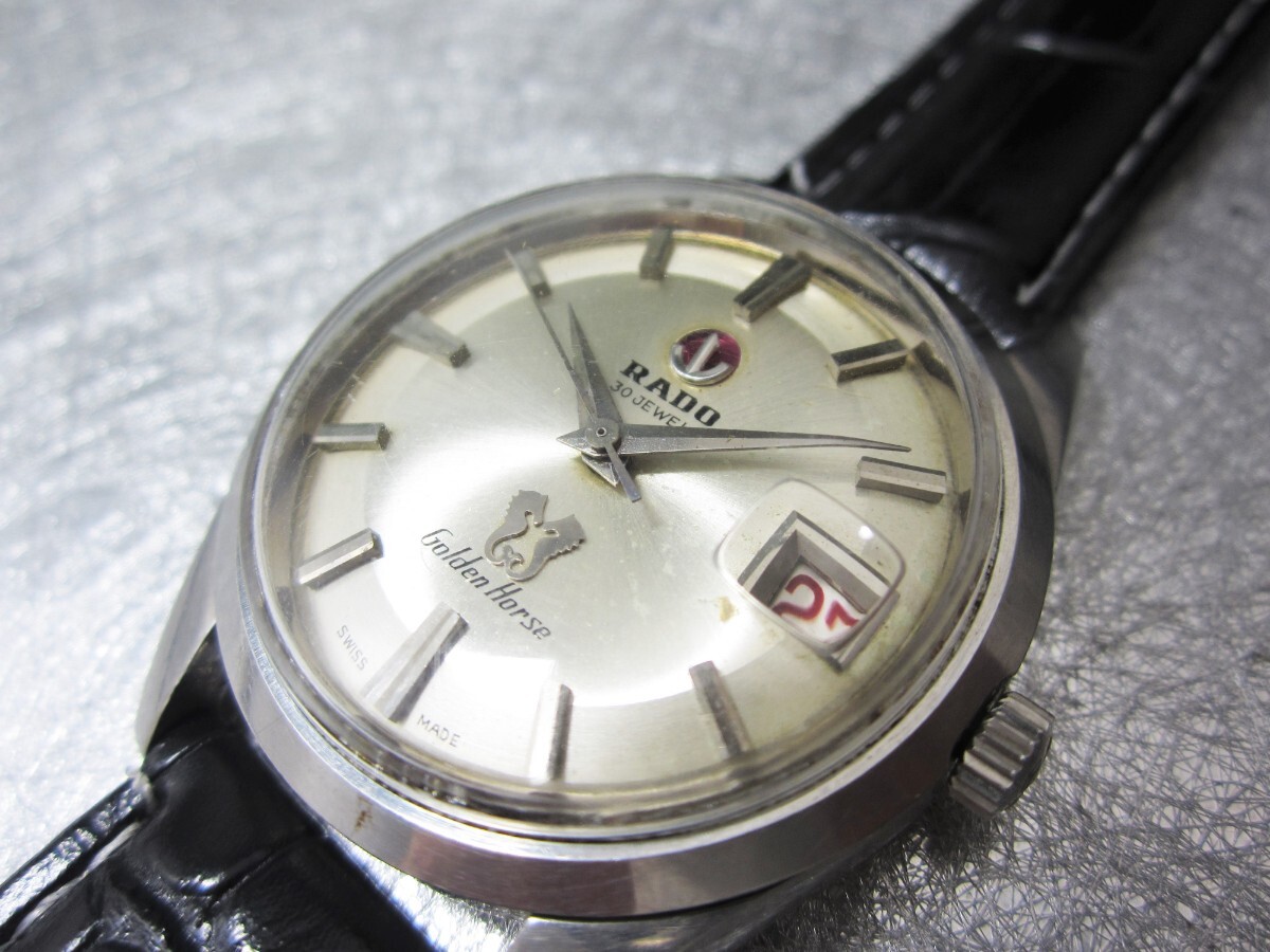 オーバーホール済み ラドー RADO ゴールデンホース Golden Horse 自動巻き 腕時計 メンズ拍卖