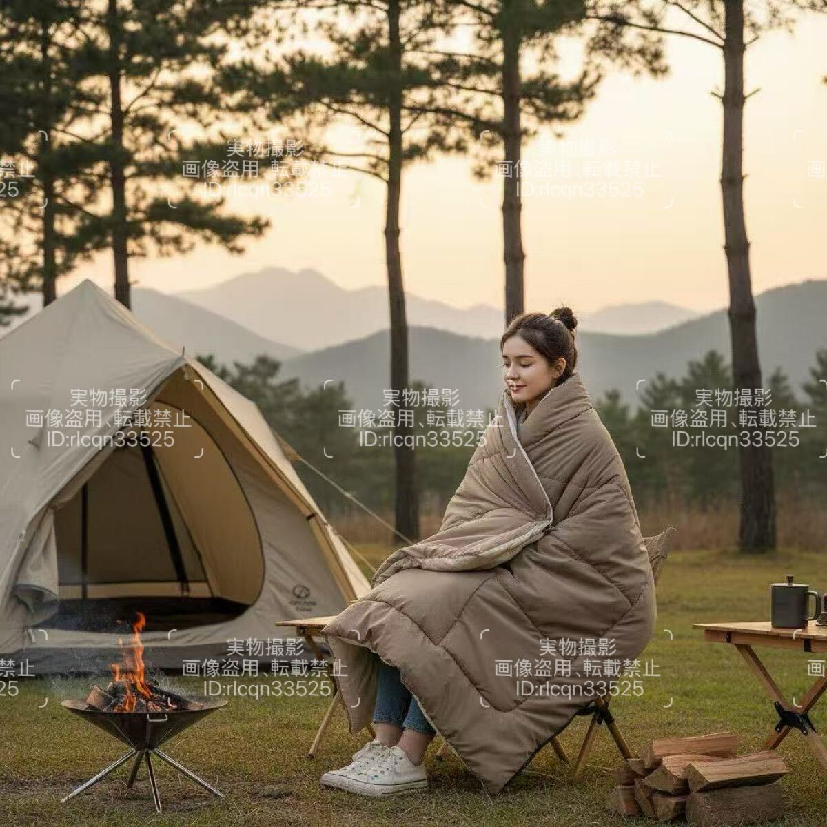 着る寝袋 着用式スリーピングバッグ 10-15°c 保温 防寒 アウトドア キャンプ 車中泊 登山 多機能シュラフ 拍卖