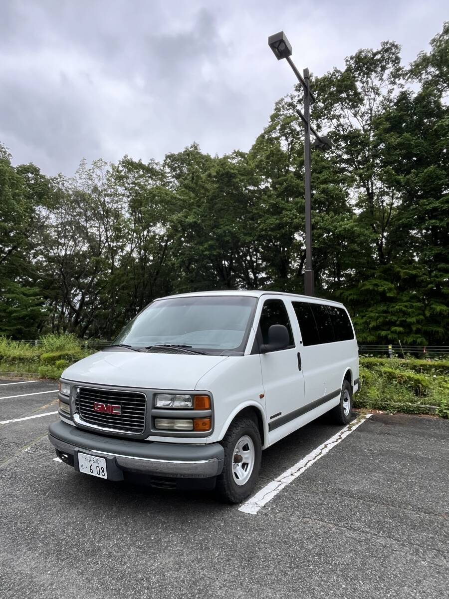 ★01’GMC SAVANA SLE 1500 新車並行 純正ノーマル ロールーフ 実走行 8ナンバー拍卖