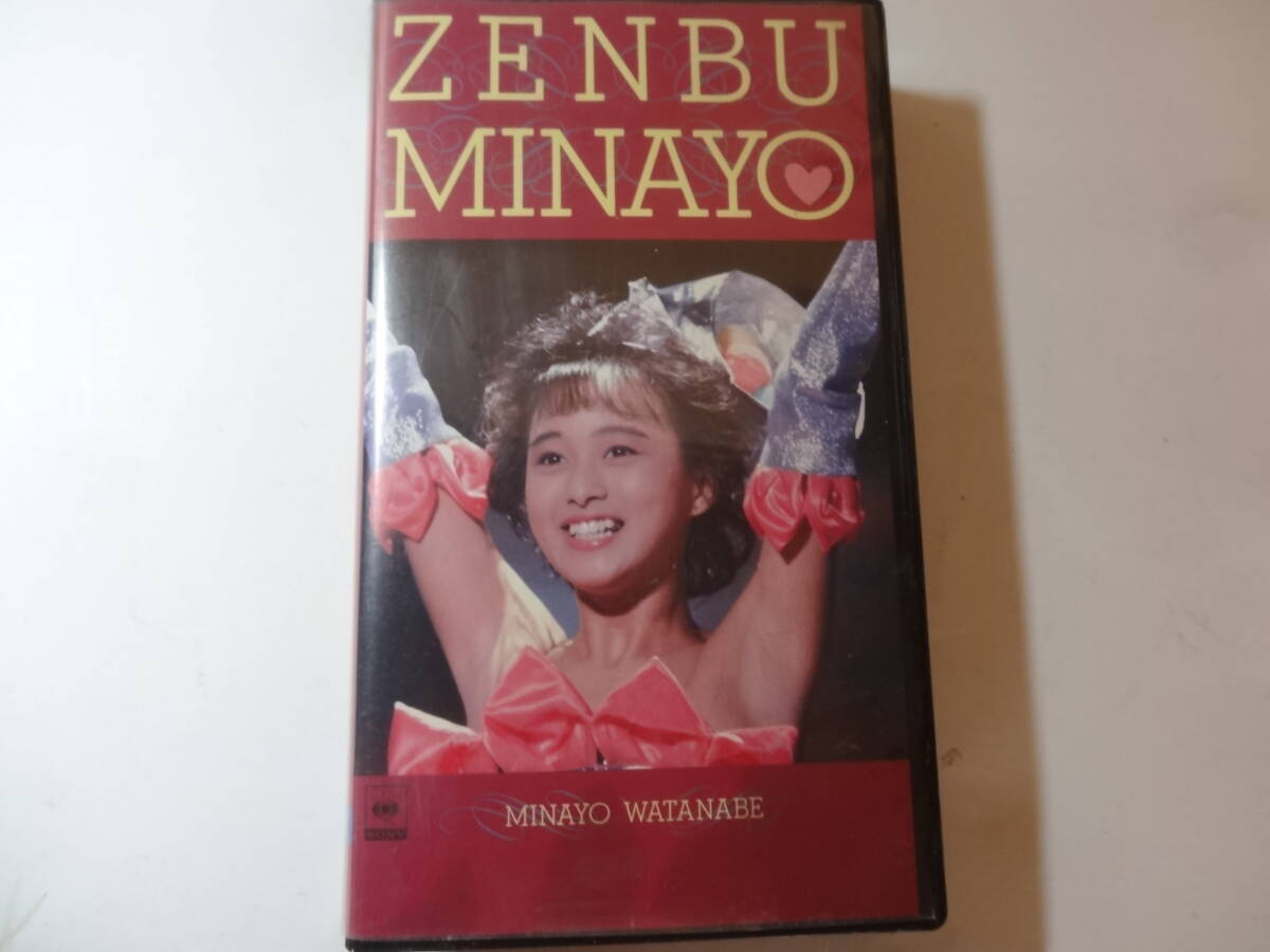 最終出品 VHS 辺美奈代『ZENBU MINAYO』1988.9.9.中野サンプラザ、ちょっとfalliin' love 他全11曲収録、<ビデオ>拍卖