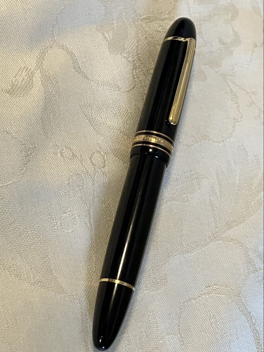 【送料無料】【1円スタート】MONTBLANC モンブラン 万年筆 マイスターシュテュック №149 4810 ペン先 18K 750 刻印 文具 筆記用具 管理51拍卖