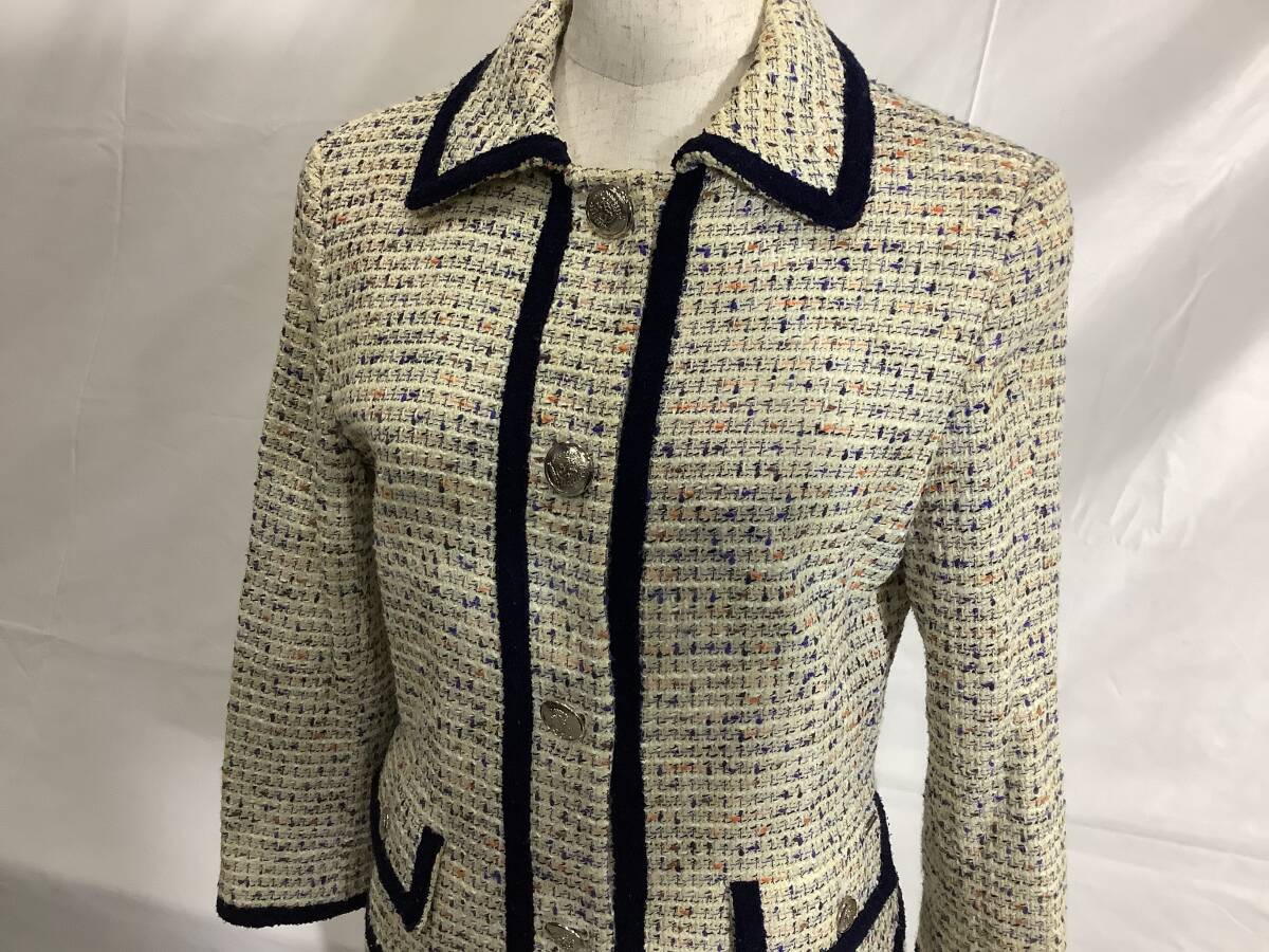 TOMMY HILFIGER トミー・ヒルフィガー ツイード ジャケット(レディース) 中古品 送料無料 1円〜【170-13.NT】拍卖