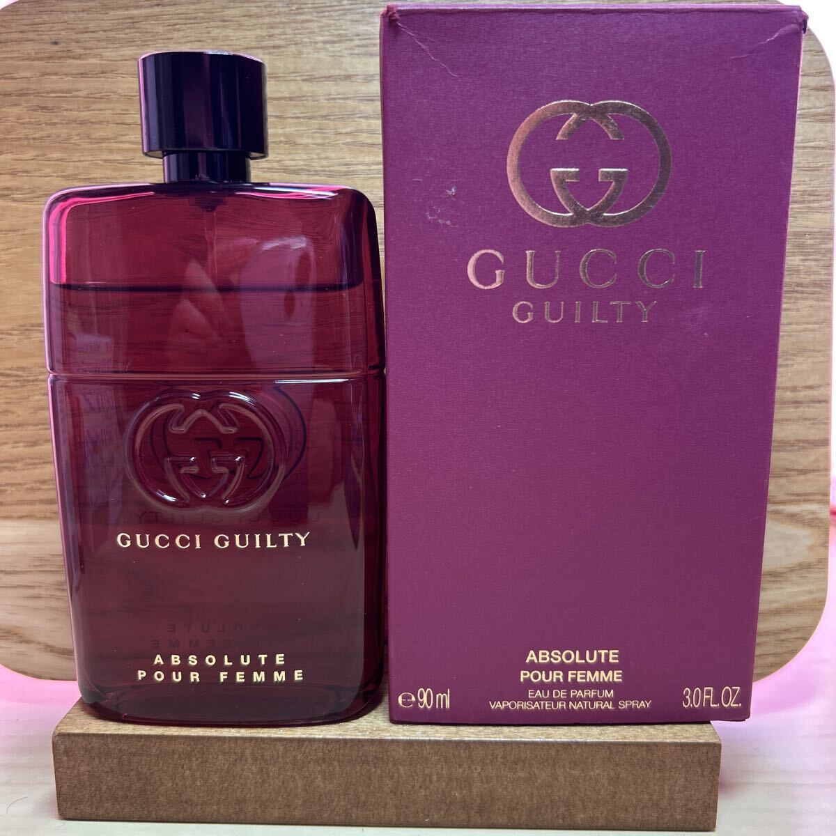 グッチ ギルティ アブソリュート プールフェム 90ml 香水 GUCCI GUILTY ABSOLUTE拍卖