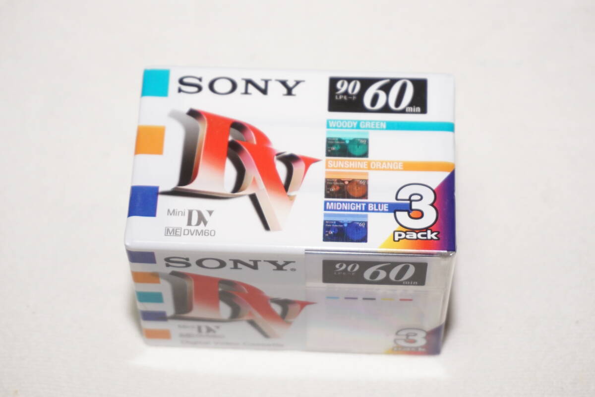 ★ SONY ソニー ★ 日本製 Mini DV 3巻 【 3DVM60RX2 】拍卖