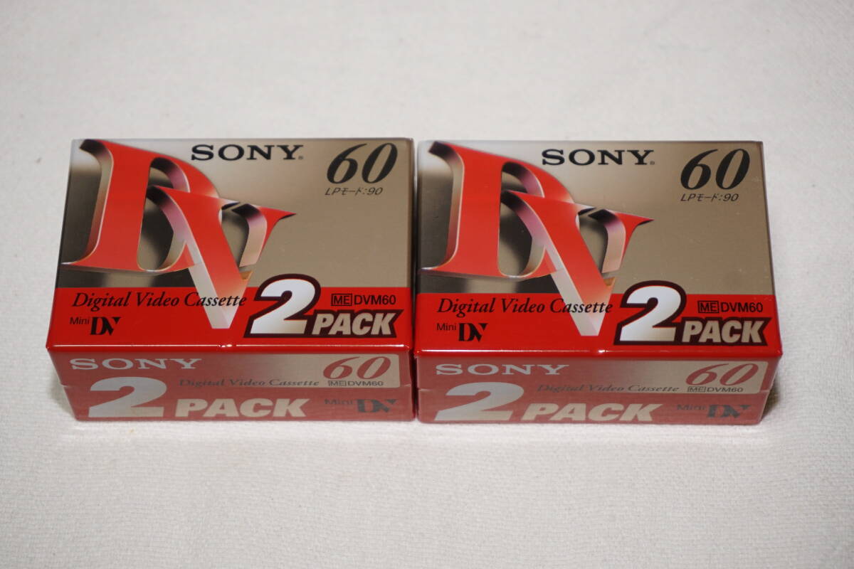 ★ SONY ソニー ★ 日本製 Mini DV 4巻 【 DVM60 】拍卖