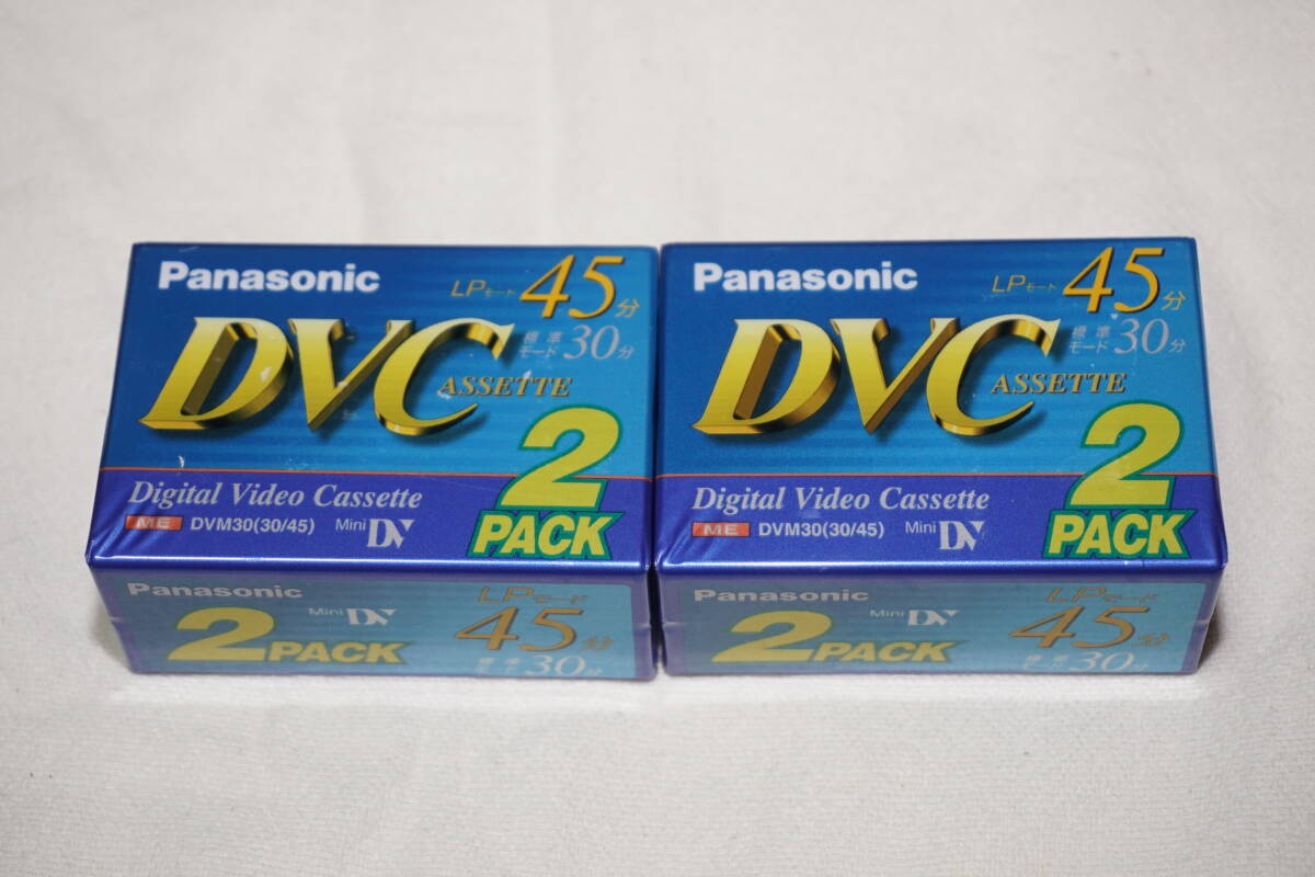 ★ Panasonic パナソニック ★ 日本製 Mini DV 4巻 【 DVM30 】拍卖