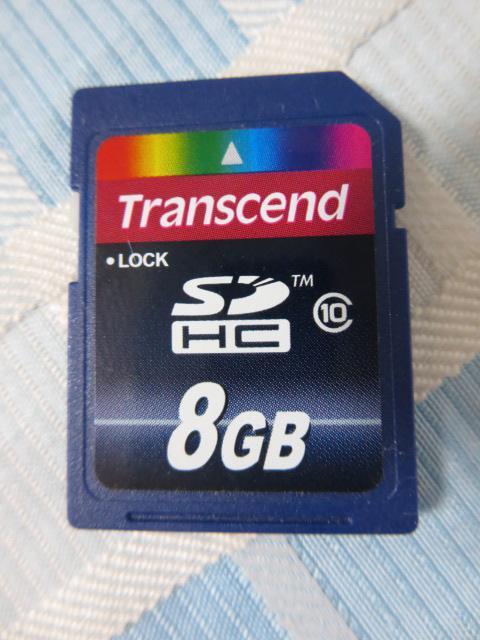Transcend SDメモリカード SDHC 8GB Class10拍卖