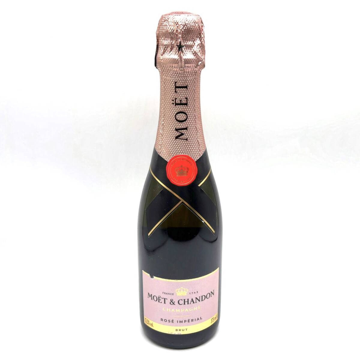 【未開栓】モエ・エ・シャンドン MOET&CHANDON ROSE IMPERIAL ロゼ アンペリアル CHAMPAGNE シャンパン 12.5% 375ml フランス C141拍卖