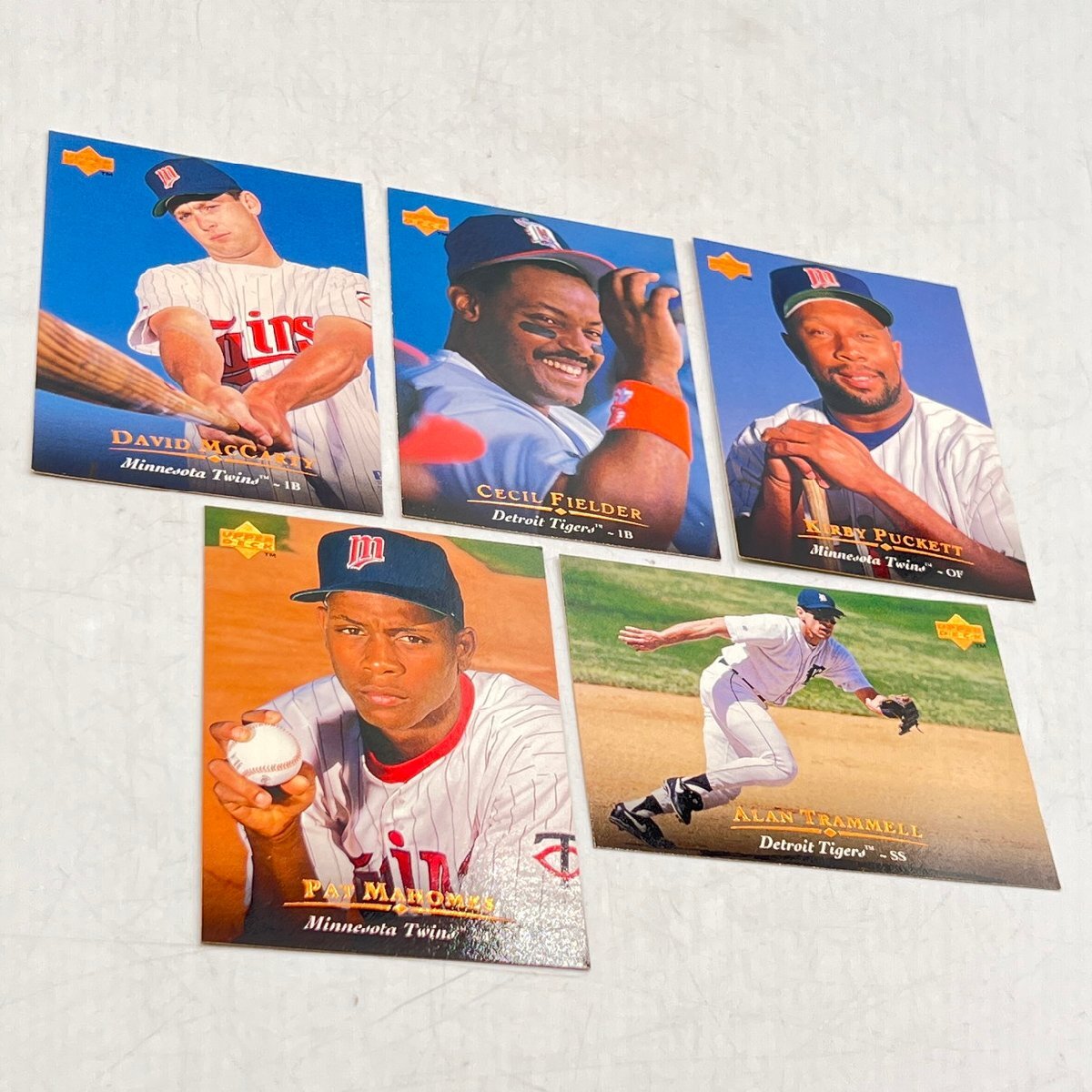 1992年 Upper Deck ベースボールカード トレーディングカードカービー・パケット タイガース 野球 昭和 メジャー 当時物 現状品 r681 あ H拍卖