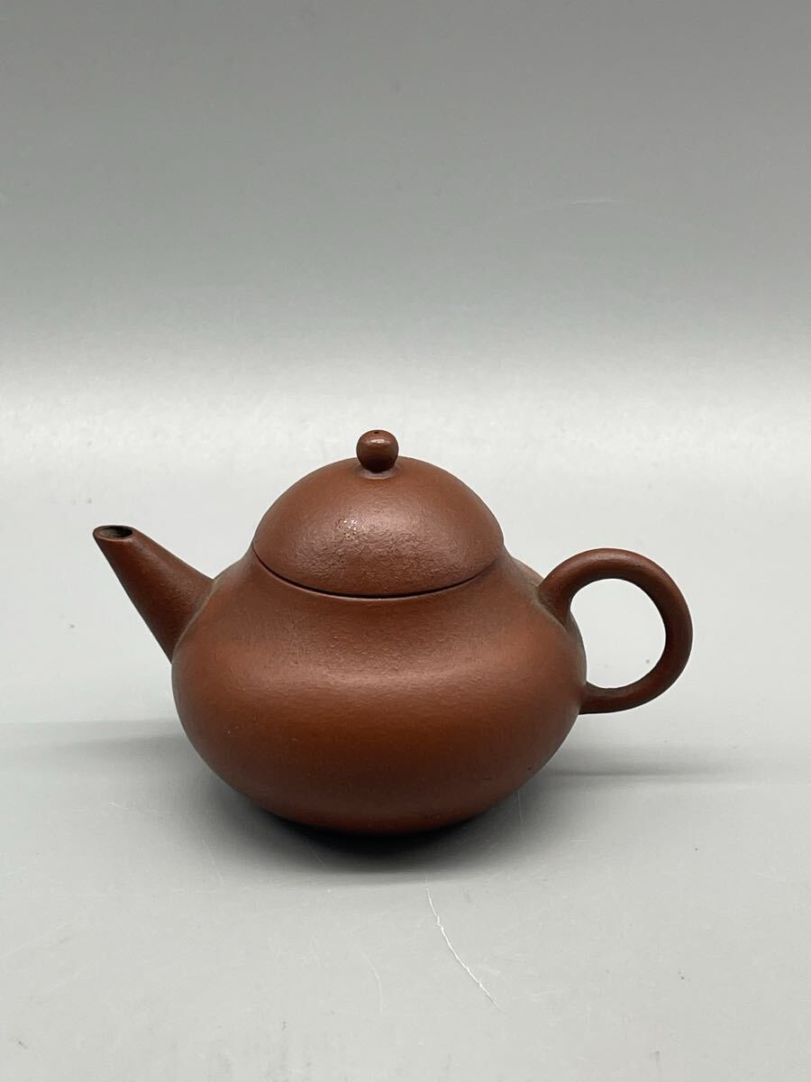 古中国★清時期★孟臣水平 朱泥 急須 紫砂 煎茶道具拍卖