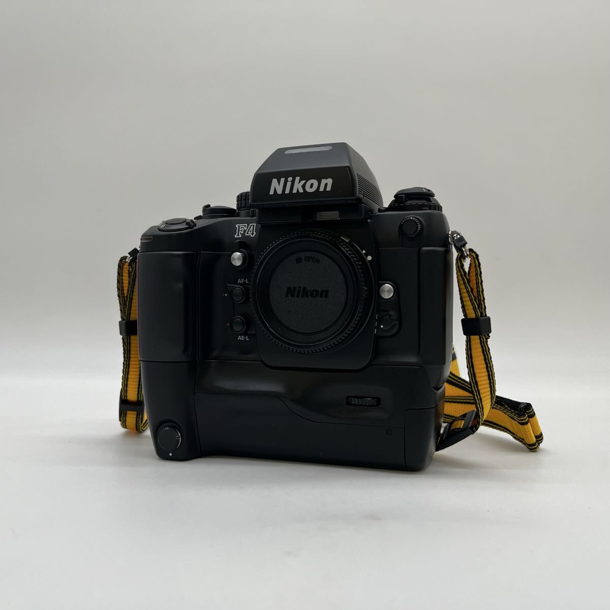 $【売り切り】Nikon/ニコン フィルム一眼レフカメラ F4S 大型バッテリーグリップMB-23装着 レンズ無し拍卖