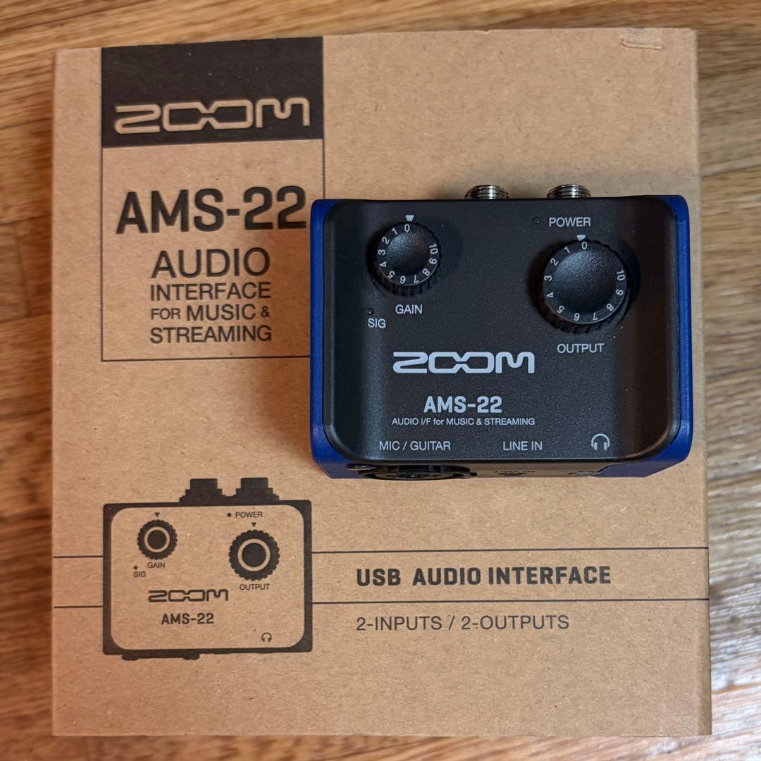 ZOOM AMS-22 オーディオインターフェース拍卖