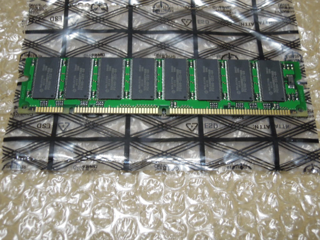 ●168pin PC-100 SDRAM 128MB両面 CENTURY MICRO HITACHIチップ(マレーシア製)5264805DTTA60拍卖