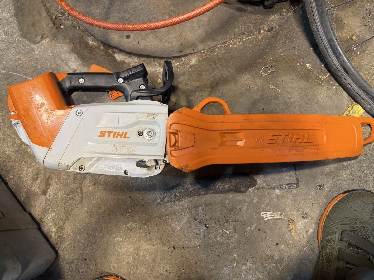 stihl シュティール スチール 片手最強バッテリーチェーンソー MSA220TC拍卖