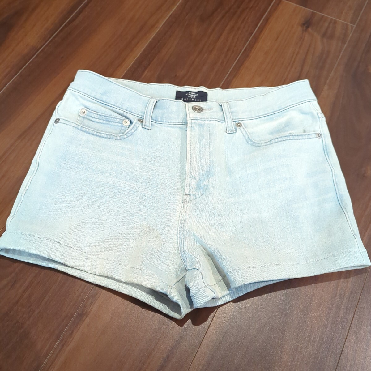 RAGEBLUE/ショートパンツ/ストレッチデニム拍卖