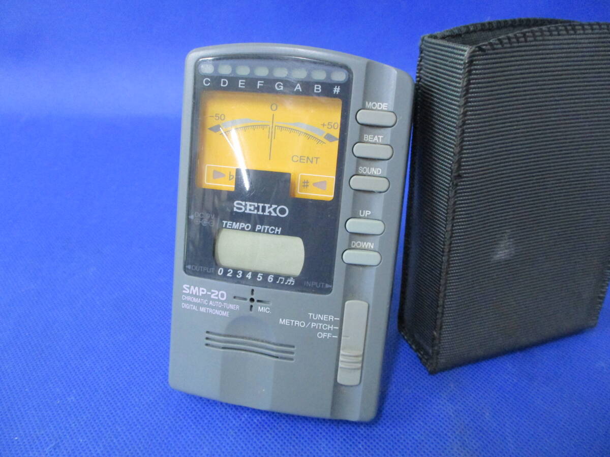 SEIKO セイコー クロマチックオートチューナー SMP-20■K-177拍卖