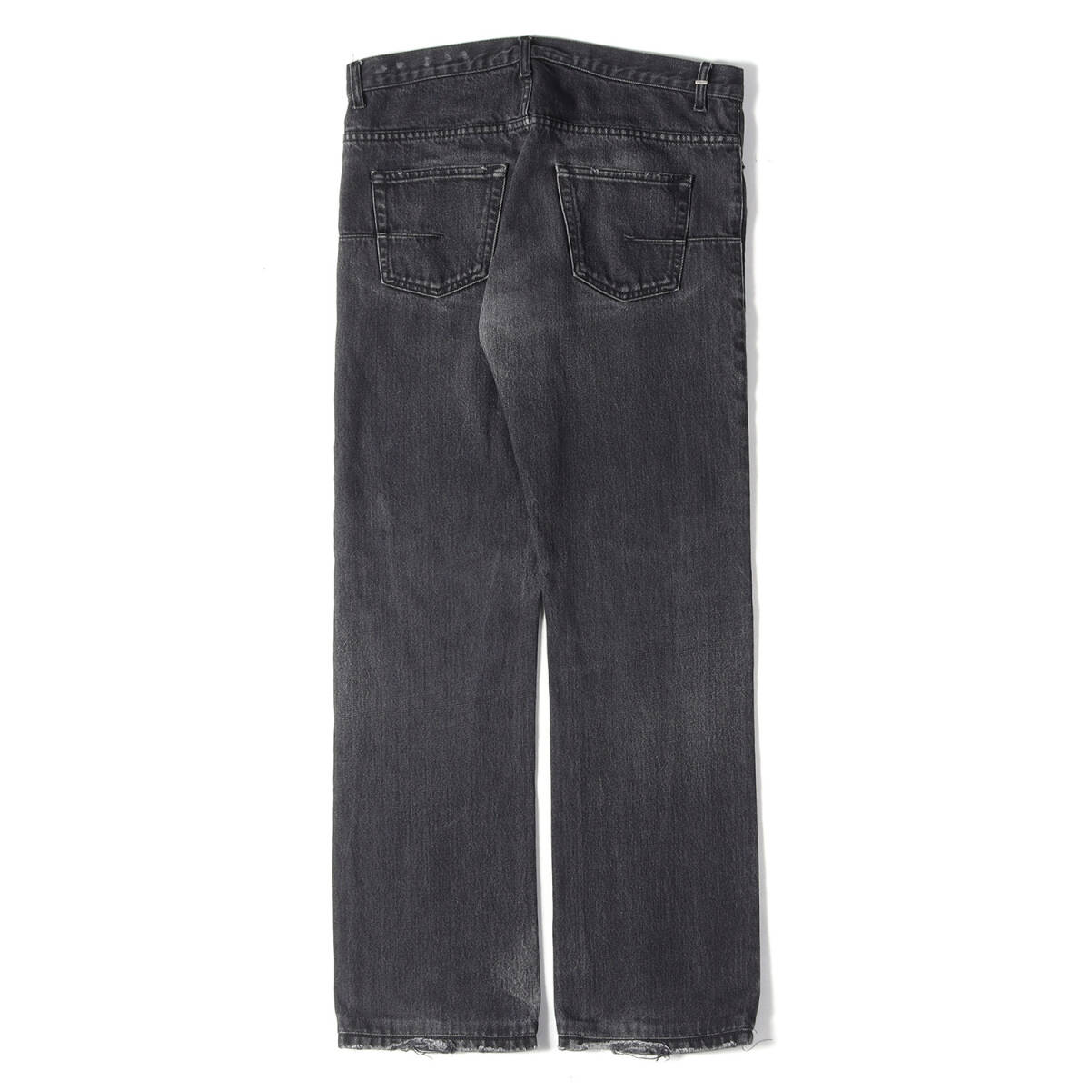 Dior HOMME ディオールオム パンツ ブラック 黒 サイズ:31 | 05AW エディ期 ヴィンテージ加工 ブラック デニムパンツ | アーカイブ拍卖