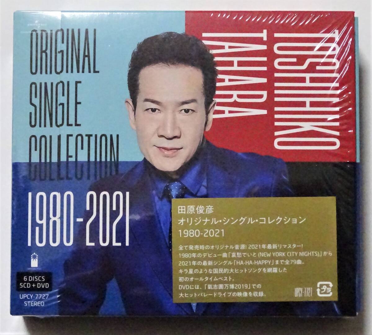 ■田原俊彦■5CD+DVD『オリジナル・シングル・コレクション 1980-2021』★美品★拍卖