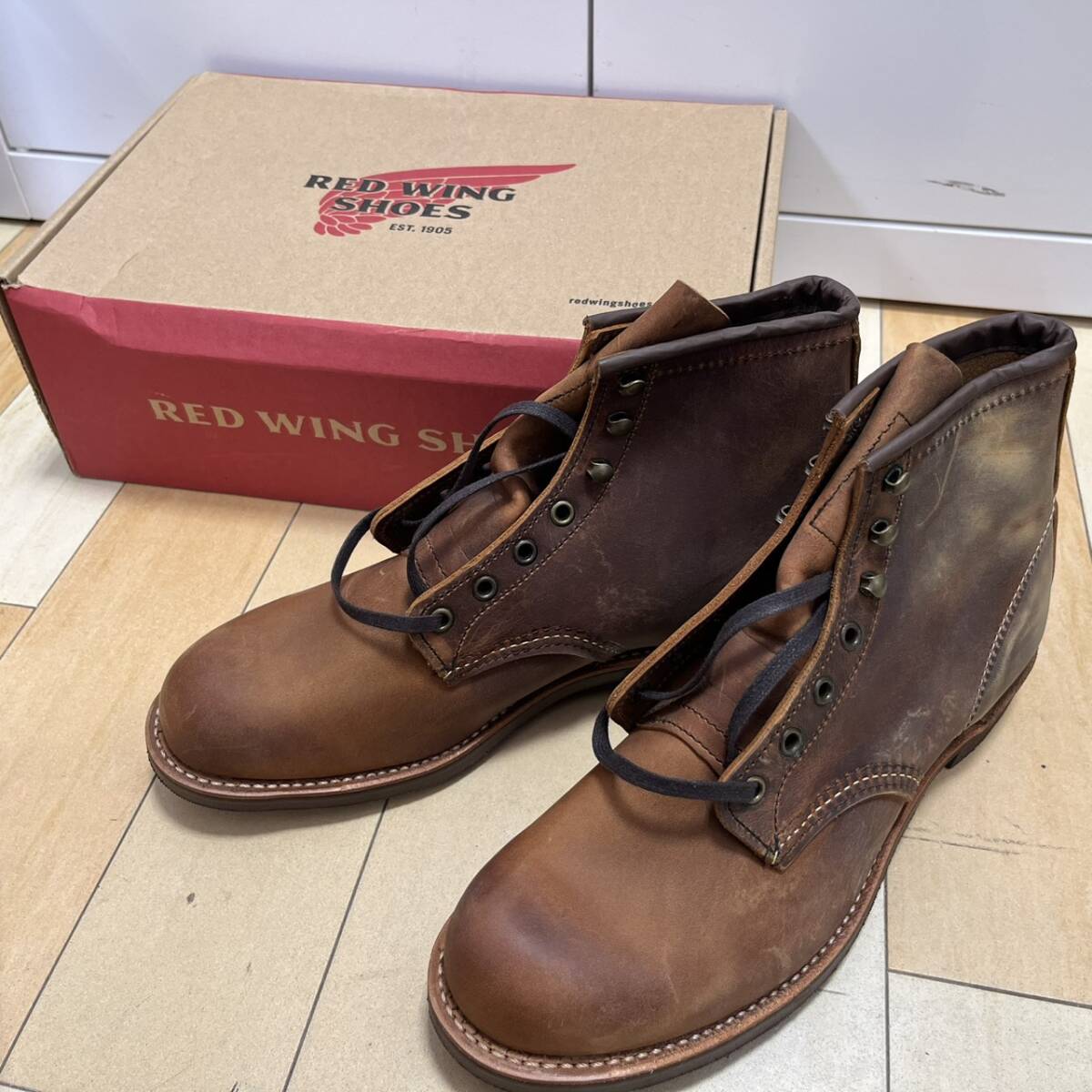 【12097】RED WING レッドウィング ブーツ 27.5cm 3343拍卖