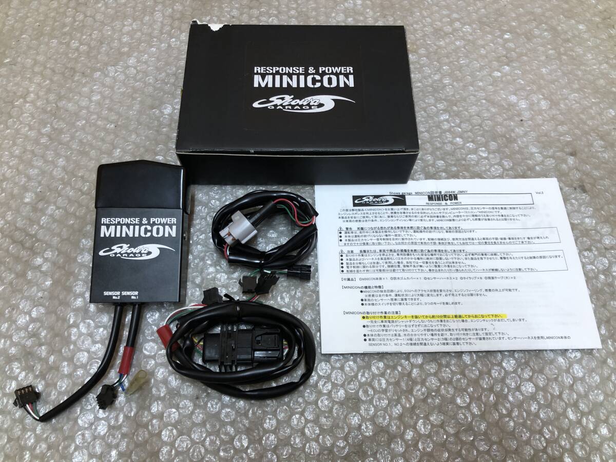 ②美品☆ SUZUKI スズキ JB64W JB64 ジムニー 用 シエクル ショウワガレージ MINICON ミニコン レスポンス POWER サブコン コンピューター拍卖