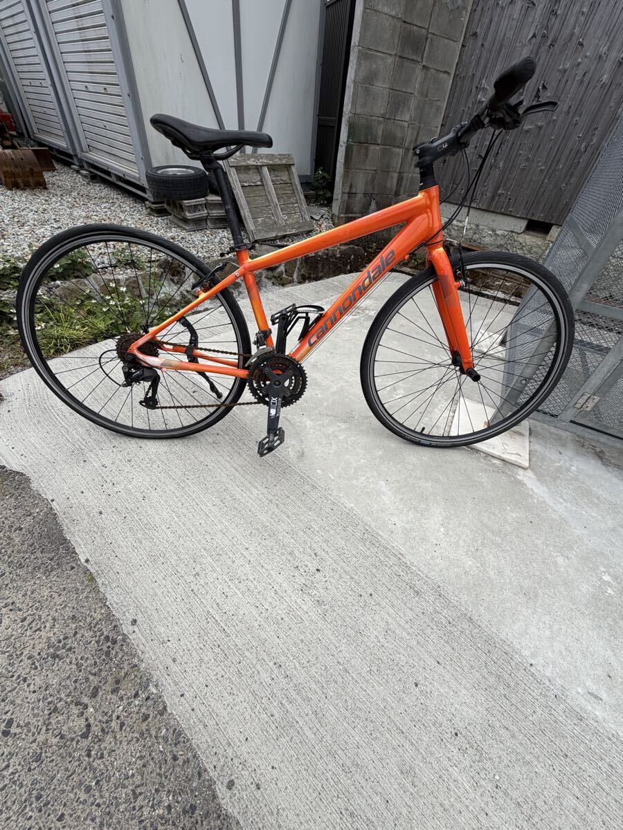 cannondale キャノンデール CAAD 高級 クロスバイク Sサイズ 28×1.35-700×35C オレンジ系 現状売り切り拍卖