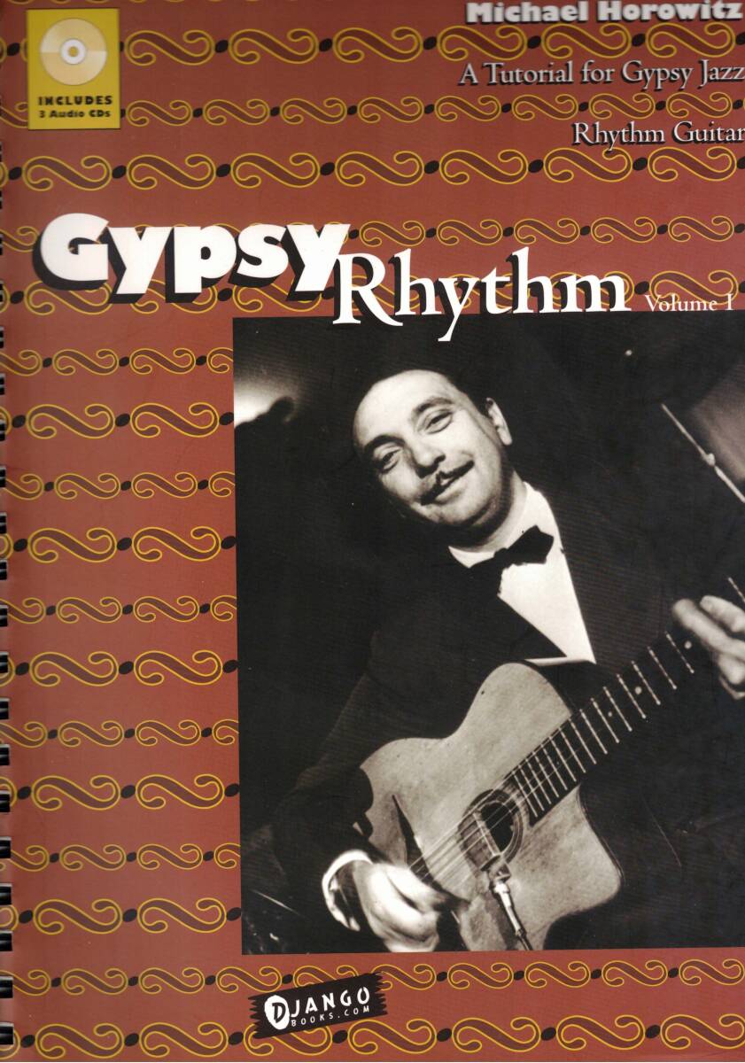 洋書ギター教則本 ジプシーリズム Gypsy Rhythm Volume1 CD3枚付き レターパックライト可能拍卖