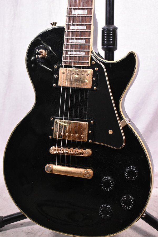 【G】EPIPHONE Les Paul Custom エレキギター エピフォン 3319989拍卖