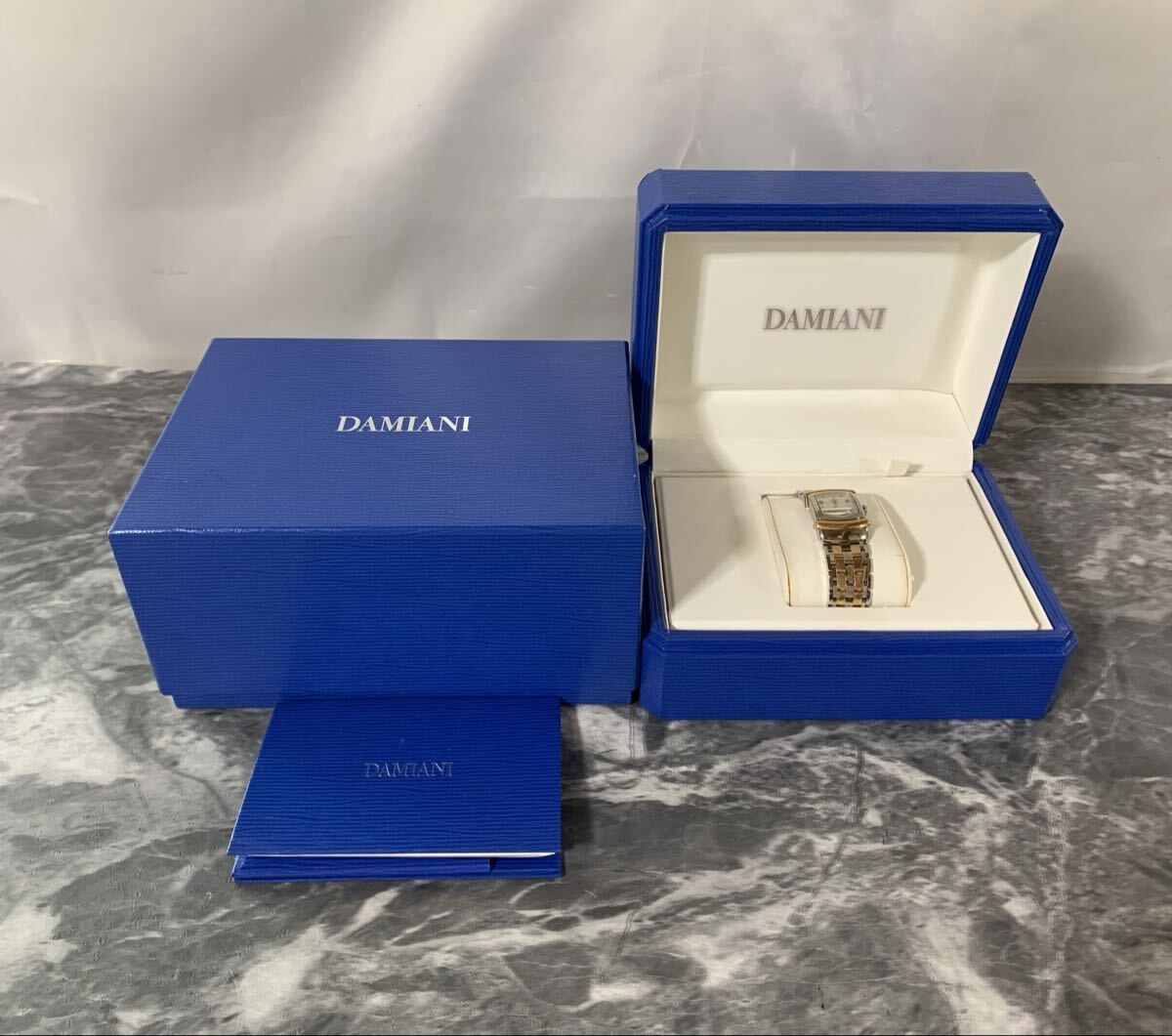 87 【未使用品】Damiani ダミアーニ 腕時計 ピンクゴールド ステンレスチール 18Kゴールド 30.000.080 1円〜拍卖
