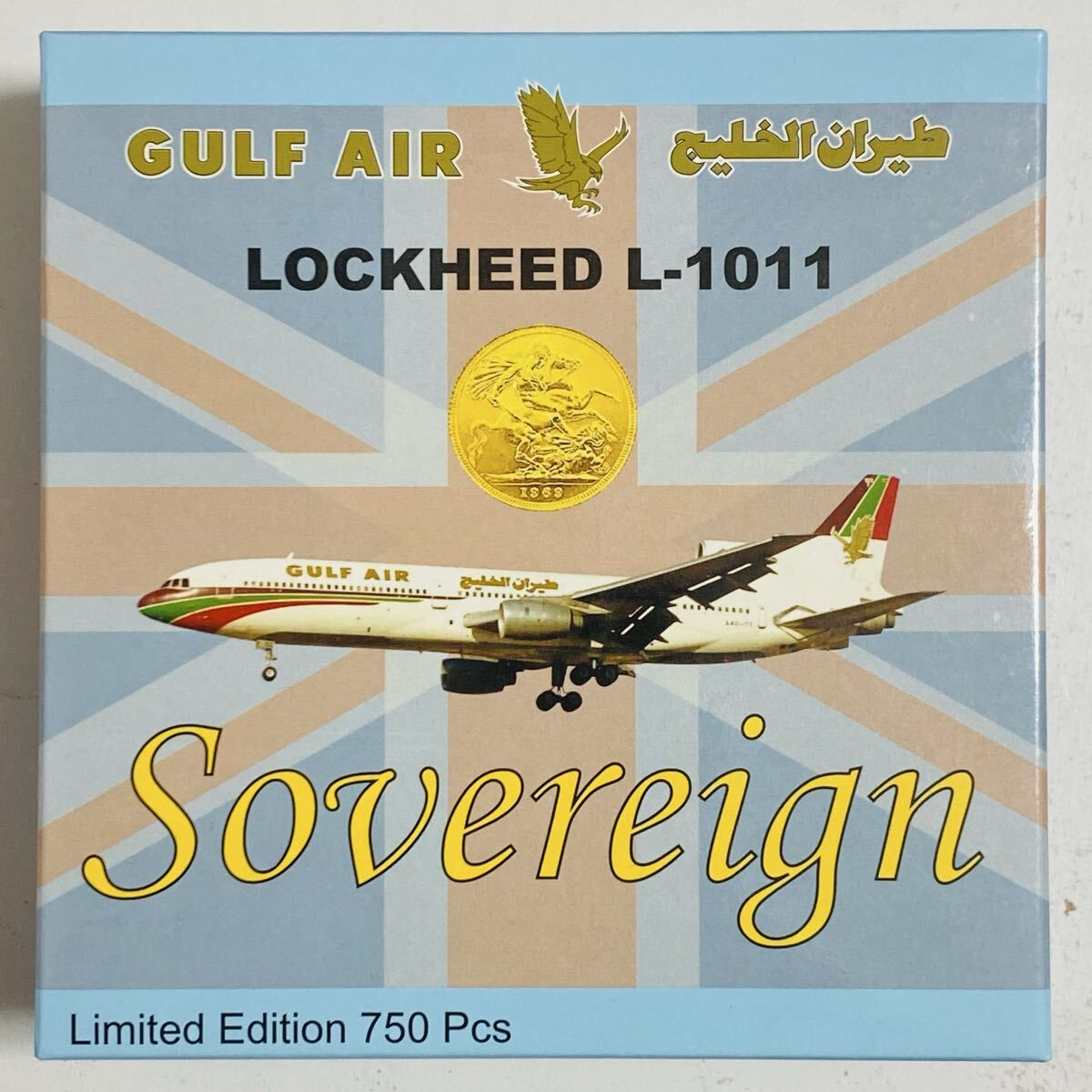 【極美品】Sovereign ソブリン 1/400 LOCKHEED L-1011 GULF AIR ロッキード 飛行機 模型拍卖