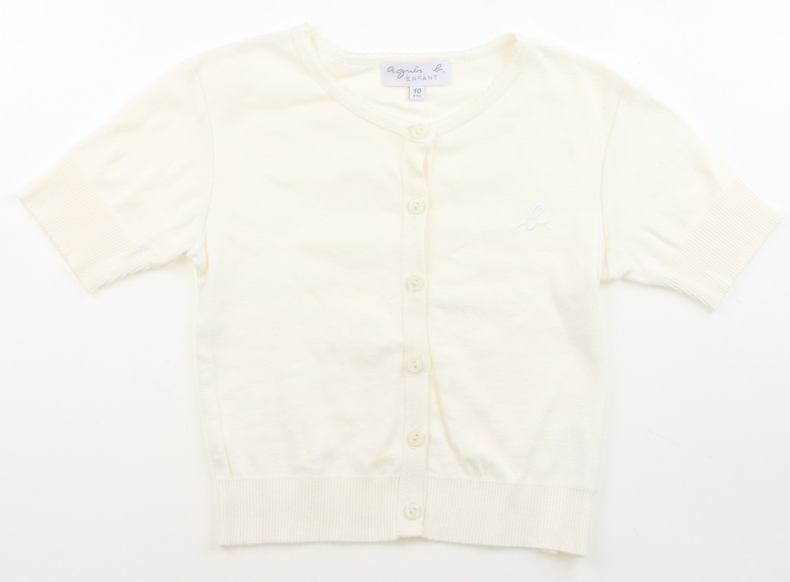 アニエスベー agnes.b カーディガン 130サイズ 女の子 子供服 ベビー服 キッズ拍卖