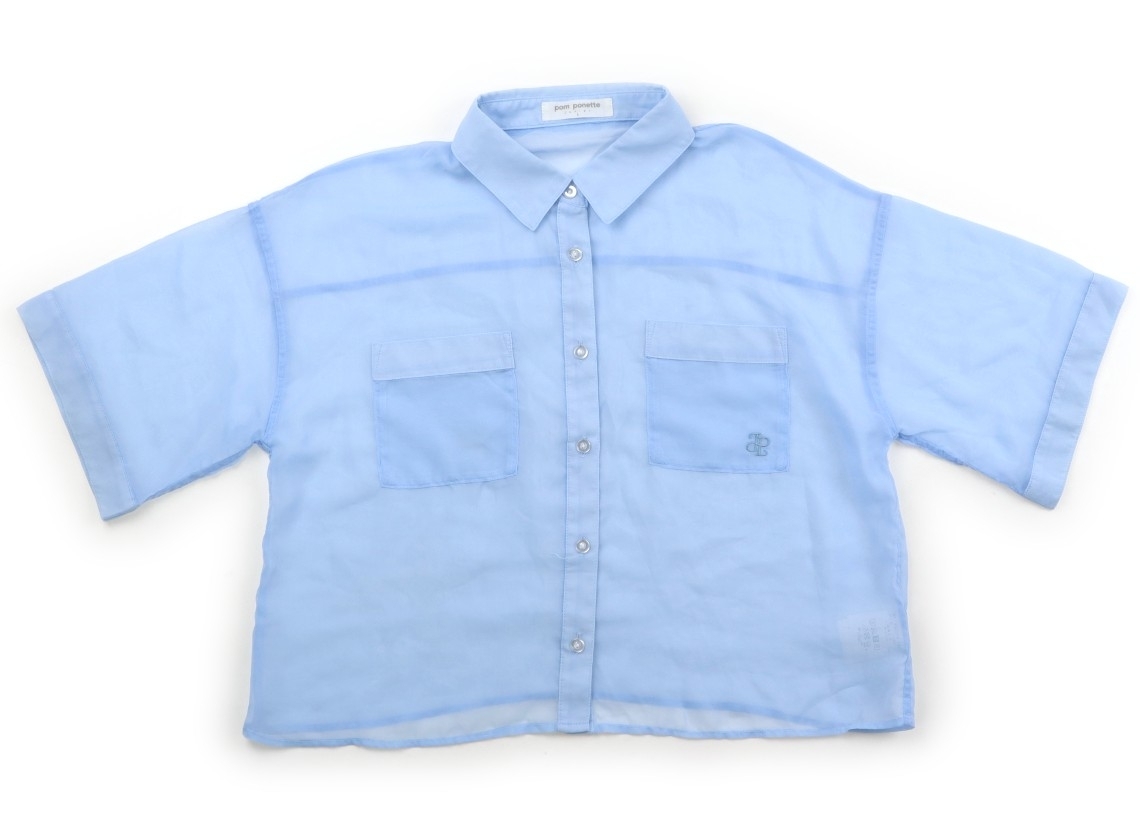 ポンポネット pom ponette シャツ・ブラウス 160サイズ 女の子 子供服 ベビー服 キッズ拍卖
