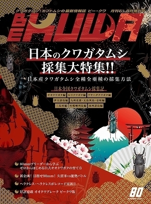 送料無料!ビークワ80号【絶版】BE-KUWA80号★定休日=日祝水曜、他拍卖
