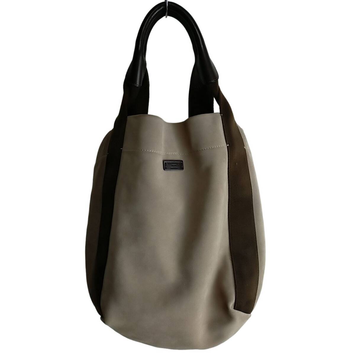 ◎【別格別級!!】 約30万円! GIORGIO ARMANI ジョルジオアルマーニ ■完全最高級スエードバッグ 超上質! 希少品! 美品! かわいい!!拍卖