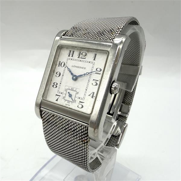 LONGINES ロンジン ドルチェヴィータ L5 673 4 クォーツ 文字盤劣化あり 現状不動品 リューズ操作○ 保管品 シルバーカラー 27146拍卖
