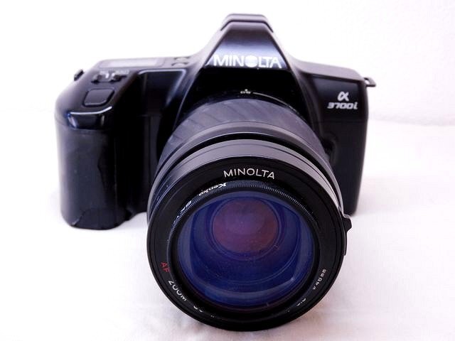 動作確認済み ミノルタ minolta α 3700i ■ フィルムカメラ ブラック 80-200mm 1:4.5(22)-5.6 ヴィンテージ AF ZOOM カメラレンズ □ 8E拍卖